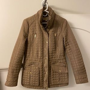 Micheal Kors Winter Coat Light Brown